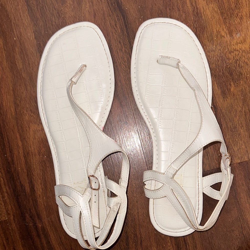 Rainbow Cream Women's Sandals